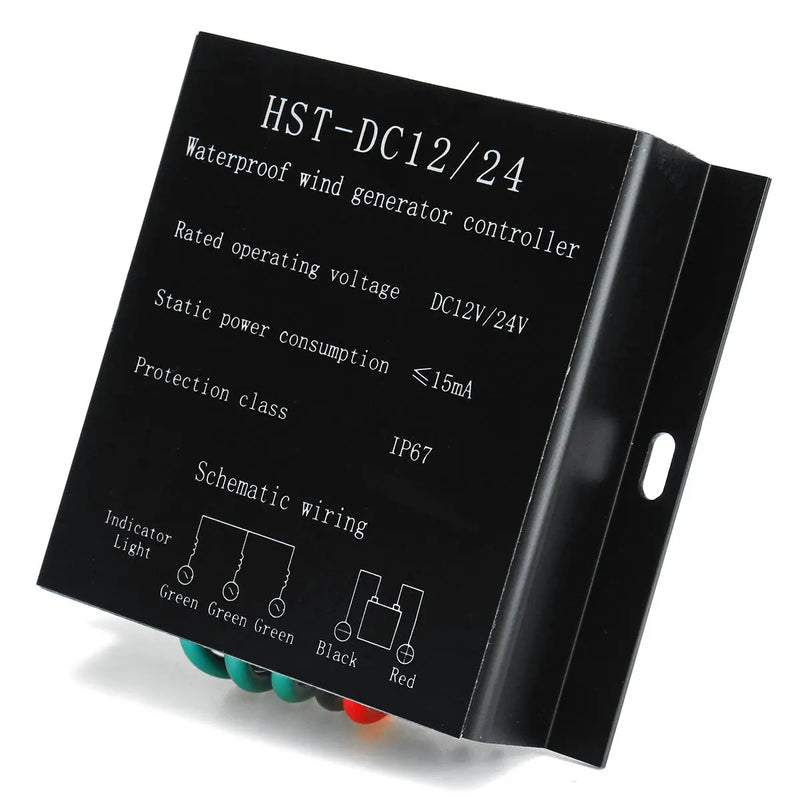 100W-800W DC 12V/24V Wind Turbine Generator Battery Charge Controller Regulator
