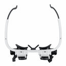 Headband Head-Mounted Repair LED Lamp Light Magnifying Glass Magnifier Loupe