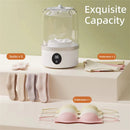 Mini Cordless Washing Machine Travel Underwear Small Sock Washing Machine with  LCD Digital Display Draining Portable Laundry Bucket