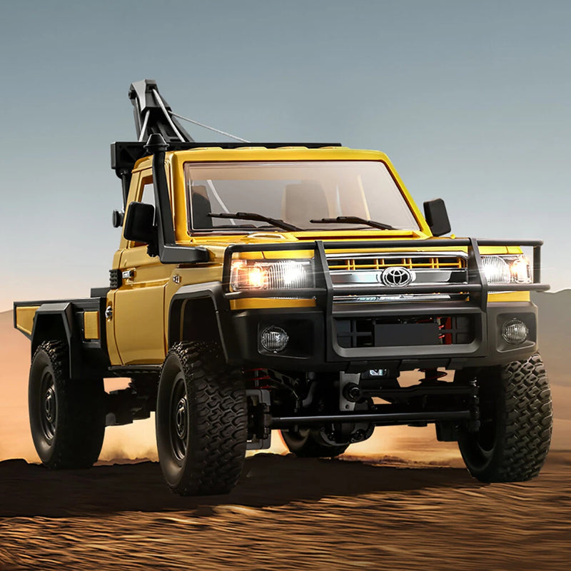 MNRC MN82T 1/12 2.4G 4WD RC Car for TOYOTA LC79 Rock Crawler RTR LED Light Climbing Off-Road Truck Vehicles Models Toys