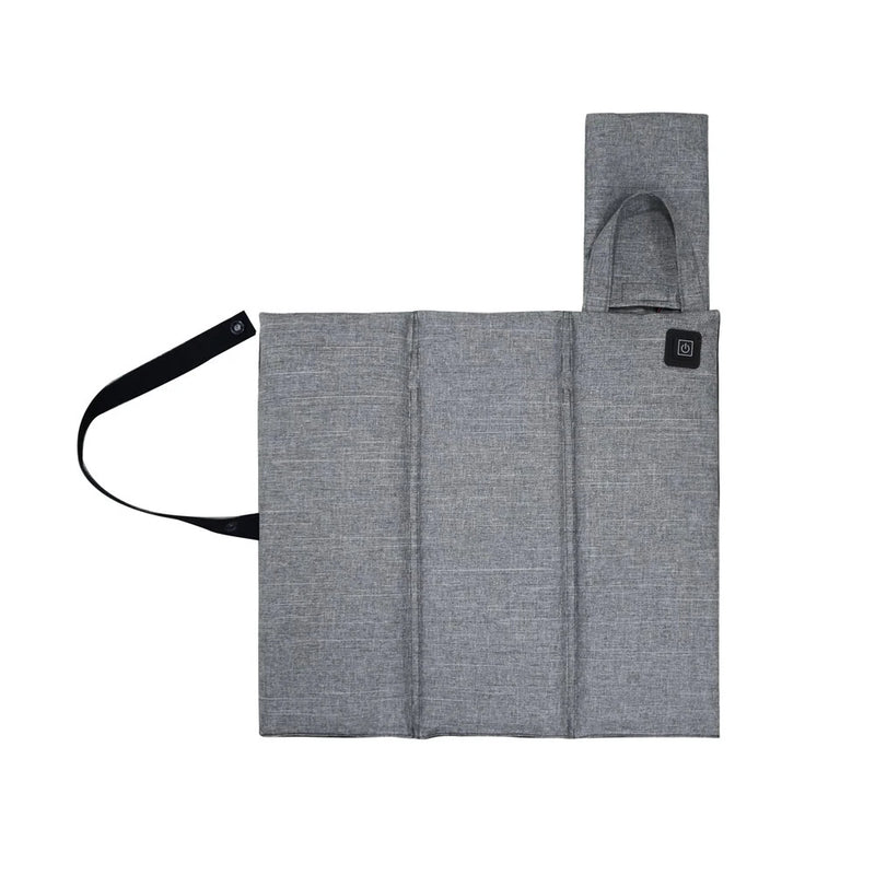 Portable Folding Elextric Heated Seat Cushion USB Charging Camping Travel Electric Heating Mat Winter Outdoor Fishing Warm Chair Pad