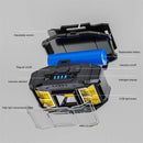 COB LED Head Mounted Flashlight USB Charging Powerful Headlight Torch Power Display Camping Head Light for Outdoor Night Fishing