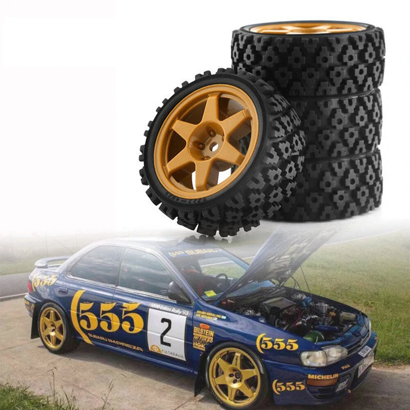 1/10 Drift RC Car Tires for HPI RS4 Kyosho FW06 Tamiya TT01 TT02 XV-01 4pcs/set