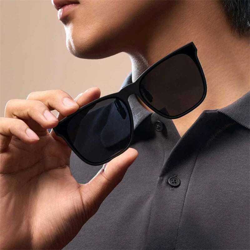 Xiaomi Mijia Anti-slip Polarized Myopia Glasses Clip Fashionable Night Vision Glasses Outdoor Sunshade UV400 Protection Sunglasses Clip