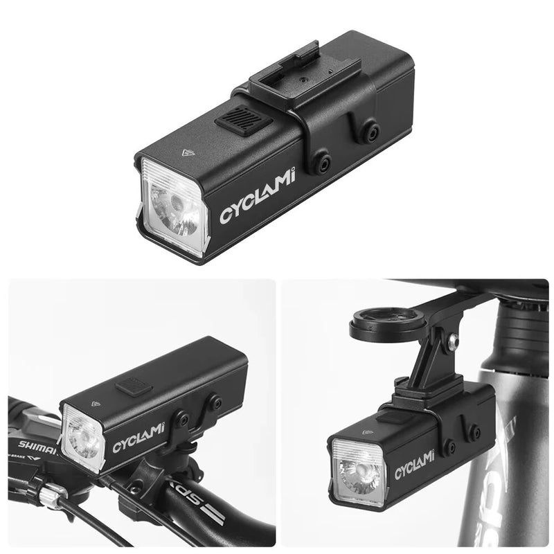 CYCLAMI BR 1000LM Highlight Bike Headlight 4500mAH 5 Gears Modes Lamp Type-C Charging Bicycle Front Light for Outdoor Night Cycling Safety