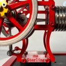 Fire-absorbing Stirling Vacuum Engine Model with 3 PCS Thin Copper Sheets Air Valve Educational Toys