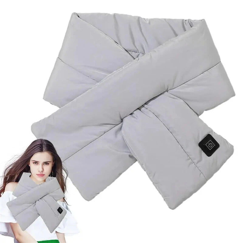 TENGOO Heating Scarf Smart Heating Scarf 3 Heating Settings Fast Heating Comfortable Heating Scarf Neck Warmer for Winter Outdoor