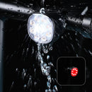 BIKIGHT Q9 Bike Light Set Bicycle Headlight 1500mAh Battery 8 Light Modes Type-C Rechargeable IP65 Waterproof Bicycle Front Light with Taillight for Outdoor Cycling