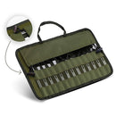 IPRee Cutlery Bag Portable Camping Kitchen Cooking Utensil Set Kitchenware Set Storage Bag Kitchen Gadgets for Barbecue Party Only Bag