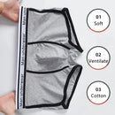 4PCS Men's Underwear Cotton Boxer Shorts Fashion Casual Boxer Shorts High Quality Sleep Panties Comfortable Breathable Underwear