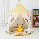 IPRee Indian Portable Play Kids Tent Indian Tent Yurt Children Indoor Outdoor Ocean Ball Pool Game Tent Castle Room House Toy