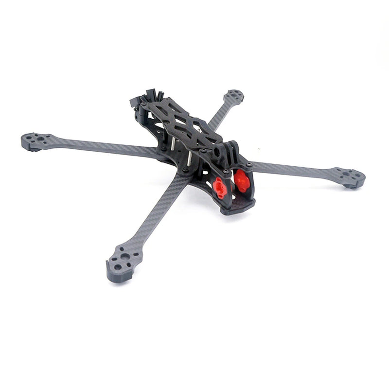 TEOSAW APEX EVO X5/ X5 MAX 5 Inch / X6 /X6 MAX 6 Inch / X7/ X7 MAX 7 Inch X Frame Kit Compatible with DJI O4 Pro FPV Racing Drones