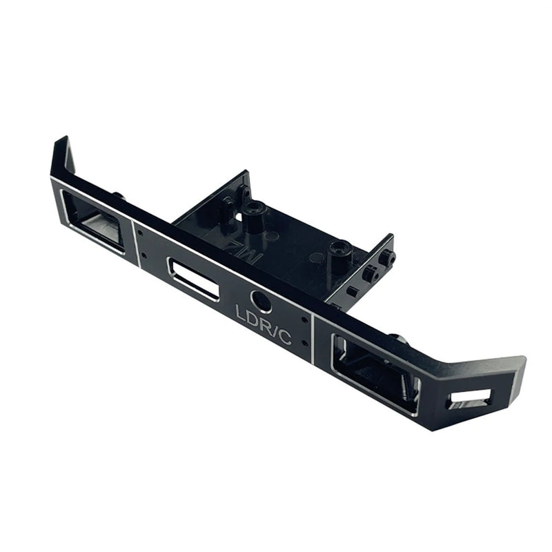 Upgraded Metal Front Bumper Protection Skid Plate for LDR/C P06 1/12 RC Car Vehicles Models Spare Parts