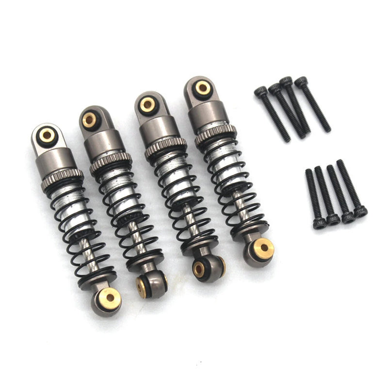 Upgraded Metal Parts Oil Filled Shock Asborbers Damper for FMS 1/24 FCX24M D90 D110 Range Rover RC Cars Vehicles Models Spare Parts Accessories