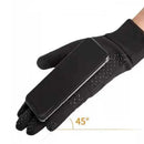 XANES Winter Outdoor Sports Cycling Gloves Windproof Waterproof Fleece Cold-Proof Ski Finger Touchscreen Non-Slip Motorcycle Gloves
