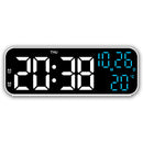 Multifunctional LED Clock 12/24H Digital Wall Alarm Clock LED Temperature Date Display Week Night Mode Table Clock Minimalist