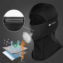 Wolfilist Outdoor Thermal Cycling Face Mask for Men Women Winter Breathable Windproof Fleece Lined Full Coverage Headscarf for Skiing Motorcycling