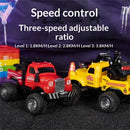 TRASPED HG4-194 HG4-197 RTR 1/64 2.4G RWD Mini Alloy RC Car Off-Road Truck LED Light Three Speed Support App Remote Control Vehicles Models Pocket Toys Desktop Collection Gift For Boys