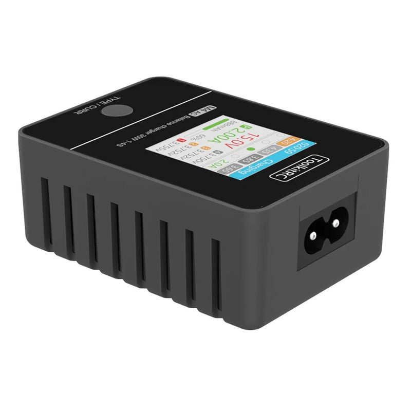 Toolkitrc M4AC 30w 2.5A with Color LCD Screen Balance Charger Discharger for 1-4S LiPo LiHv LiFe LipoStorage Battery