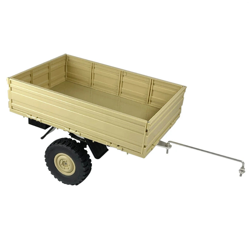 LDR/C LDP06 1/12 Unimog RC Car Spare Portal Axle Trailer w/ Tires L0039G L0039Y Vehicles Models Parts Accessories