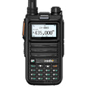 iRadio DM-UV4R DMR Digital Analog Walkie Talkie Dual Mode 1024 Channels AES-256 Encryption UHF VHF Wide Frequency Range NOAA Weather Alerts Type C Charging Two Way Radio