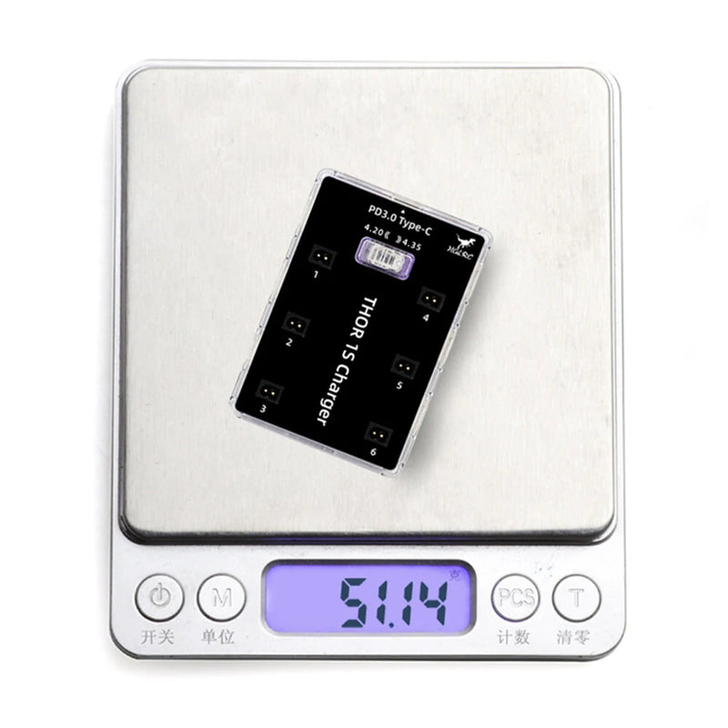 HGLRC 1S V2 6-way LiPo Battery Charger Charging Board Charger for RC Model FPV Drone