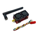 SLONWAKE 4.2W FPV System 5.8GHz 48CH FPV Transmitter VTX with B19 1/3" CMOS 1500TVL FPV Camera 2.1mm Lens and Dual Cooling Fan for FPV Racing Drones