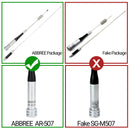 AR-507 High Gain Antenna 144/430MHz Mobile Radio Antenna 74CM PL259 Connector 150W Strong Signal Reception