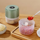 100ML Multifunctional Garlic Grinder Mini Garlic Paste Machine Household Electric Garlic Pounder Garlic Press Baby Food Processor