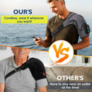 Rechargeable Electric Heating Shoulder Pad Hot Compress Shoulder Warming Sleep Vibration Massage Heating Shoulder Pad