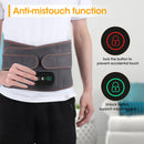 5000mAh Hot Red Light Heating Massage Pads Intelligent 3  Temperature Adjustable Levels Electric Heating Waist Protection Hot Compress Waist Massager