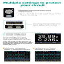 OWON SPM Programmable DC Power Supply SPM6103 SPM6053 SPM6103 SPM3103 150W/300W 60V/10A 60V/5A 2.8" LCD 10mV/1mA Resolution Digital Voltage Regulator Switch SPE3103 110V/220V