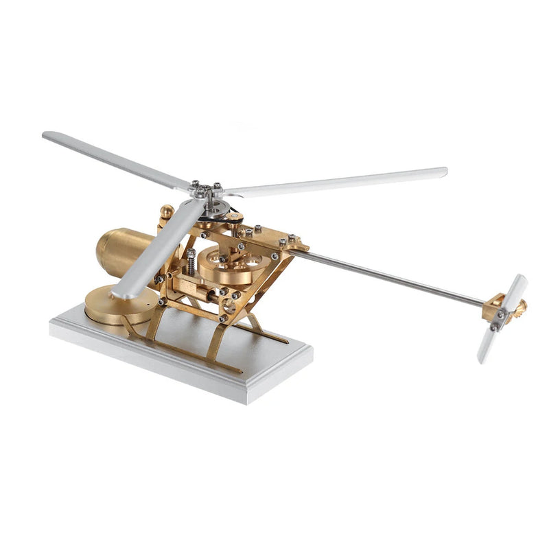 S01 Steam Helicopter Movable Dynamic Model Science Discovery Toys Kids Children Gift