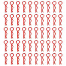 100PCS Universal RC Body R-Type Clips Pins for All 1/10 1/12 Scale Redcat HPI Himoto HSP Exceed RC Car Parts Truck Shell Replacement