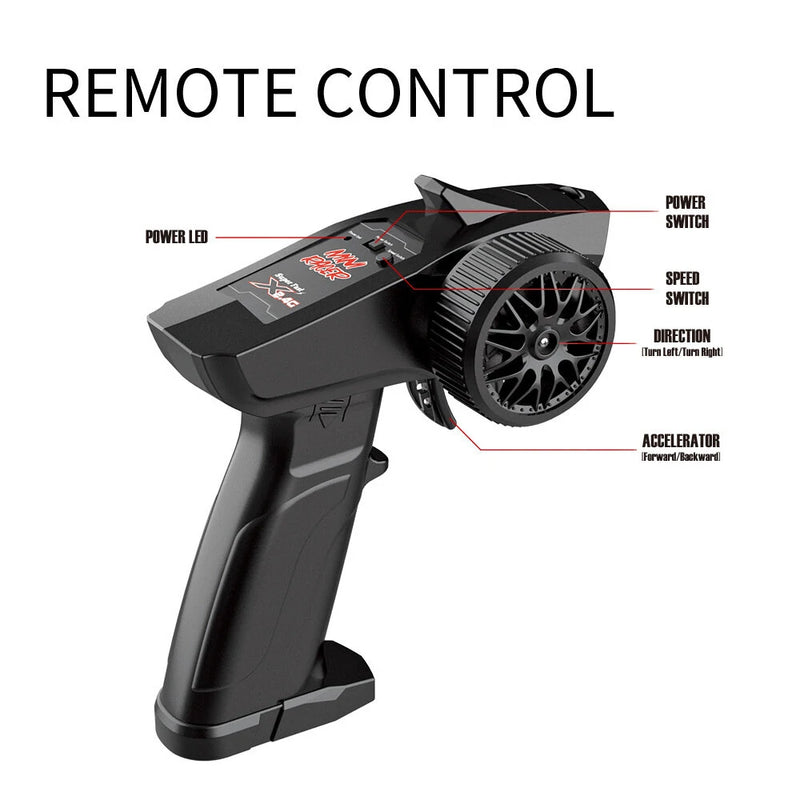 SMRC S901 1/30 2.4G RWD Mini RC Car Drift High Speed Off-Road Truck Vehicles Models Kids Children Stunt Toys