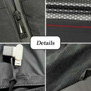 TENGOO HV-06 6 Areas Heated Vest Winter USB Electric Heated Vest Windproof Washable Thermal Waistcoat for Cycling Fishing Hiking Vest