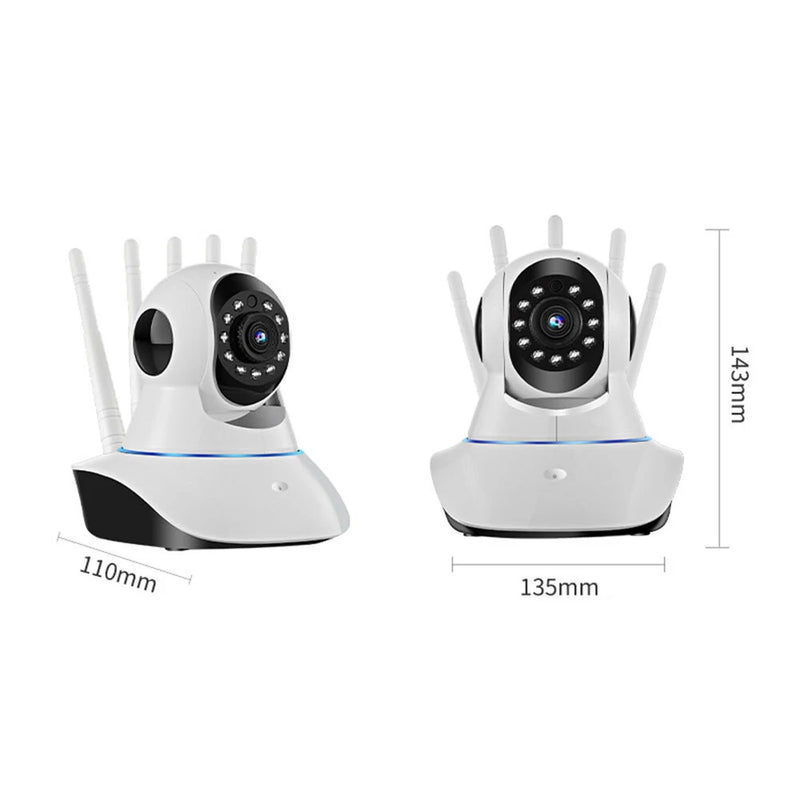 1080P Home Security Wireless  Wifi Camera Camera Baby Monitor Pan Tilt Remote Control Two Way Audio Night Vision CCTV