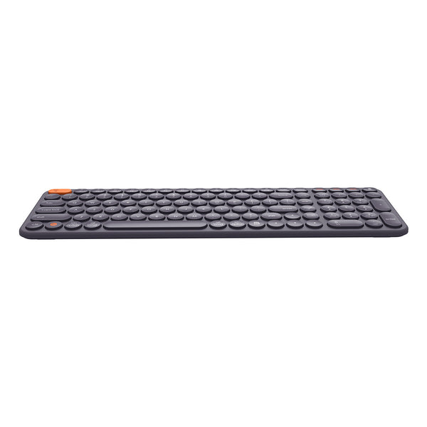 Baseus Bluetooth Wireless Computer Keyboard Multi-Connectionwith High Portability with 2.4GHz USB Nano Receiver Smooth Switch for MacBook PC Tablet