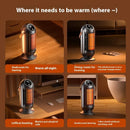 1500W Household Fan Heater Winter Warm Electric Heater for Office Living Room Bathroom Bedroom Intelligent Temperature Control