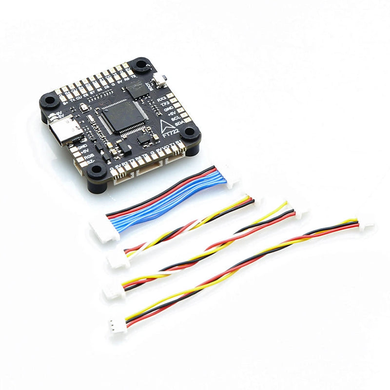 30.5mm*30.5mm TEARCKEP F722 X8 Flight Controller 5V 10V BEC Output with 60A 3-6S 4in1 BLheli_S ESC Stack Support RC 7 Inch 10 Inch FPV Freestyle Racing Drone