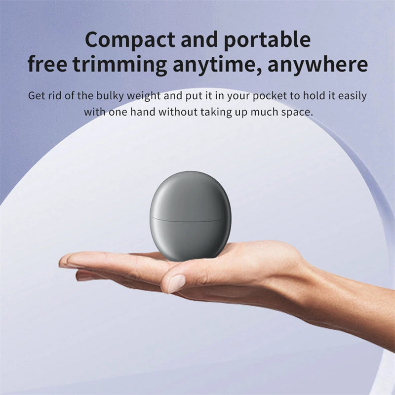 Portable USB Rechargeable Electric Nail Clippers M5 Safe Low Noise Type-C Charging for Home Travel Use