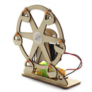 Wooden Ferris Wheel Model Assembly Kit DIY Children's Science Experiment Education Toy Student Technology Small Production