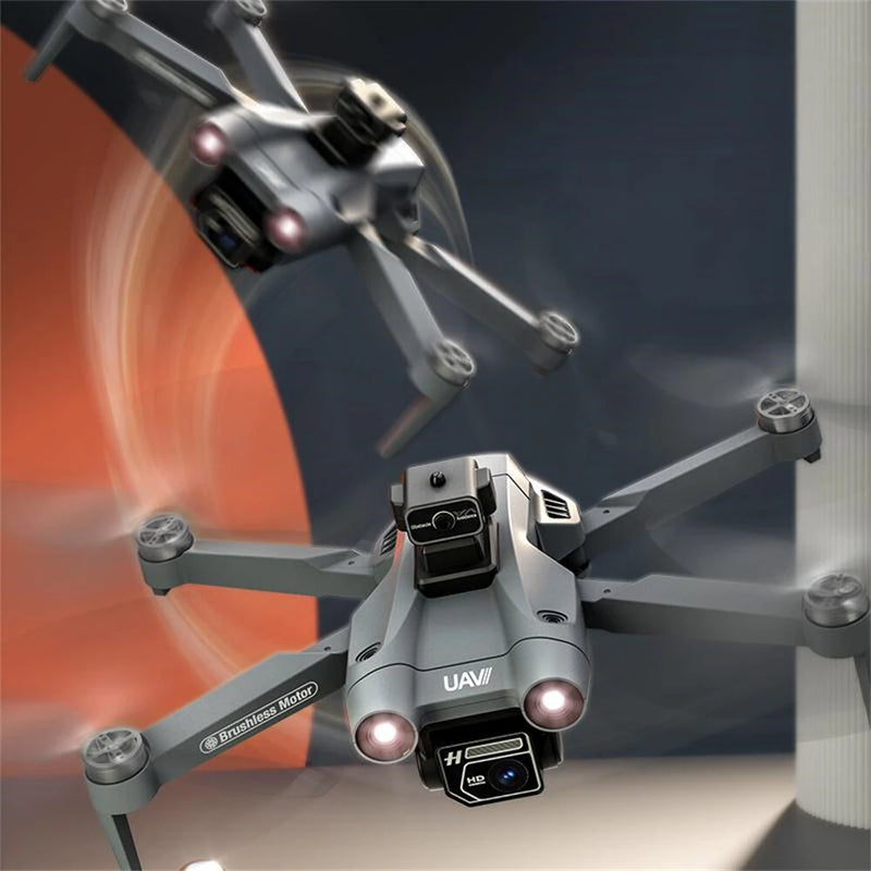 JJRC X28 PRO 230g GPS 5G WiFi FPV with 4.3inch LCD Screen Controller 1080P HD Dual Camera Servo Gimbal 360 Obstacle Avoidance Brushless Foldable RC Drone Quadcopter RTF