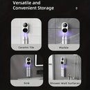 Intelligent Sensor Toothbrush Sanitizer Case UV Smart Toothbrush Sterilizer Toothbrush Holder With Intelligent Power Display Wall-Mounted Toothbrush Storage Rack Disinfection Toothbrush Storage Rack