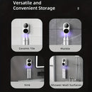 Intelligent Sensor Toothbrush Sanitizer Case UV Smart Toothbrush Sterilizer Toothbrush Holder With Intelligent Power Display Wall-Mounted Toothbrush Storage Rack Disinfection Toothbrush Storage Rack