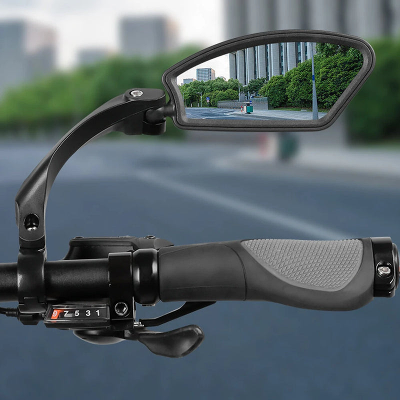 1PC Bike Rearview Mirror Mountain Bike HD Reflection Mirror 360 Rotation Wide Range Adjustable Mirror for Electric Bike