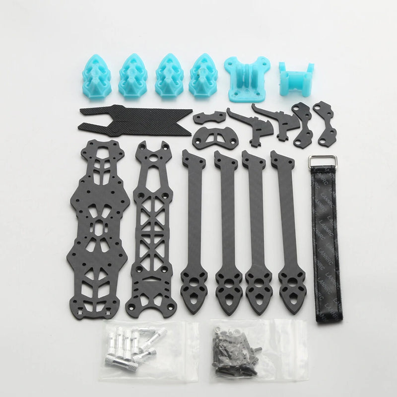 Mark4 7 Inch 295mm Wheelbasae 5mm Arm 3K Carbon Fiber Frame Kit for DIY RC FPV Racing Drone