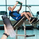 IPRee 1L Large Capacity Sports Water Bottle Leak Proof Colorful Plastic Cup Drinking Outdoor Travel Portable Gym Fitness Jugs