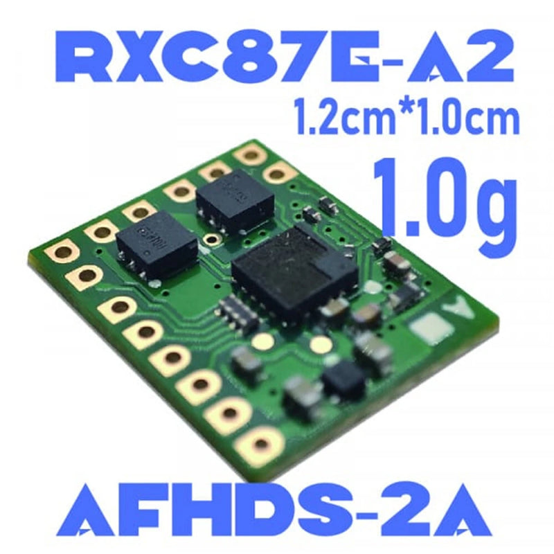 MXO-RACING RXC87E 8CH Super Micro Surface RX Receiver Built-in B-ESC Support FLYSKY AFHDS-2A FUTABA SFHSS FRSKY D8/D16 For 1/64~1/87 Micro RC Racing Car