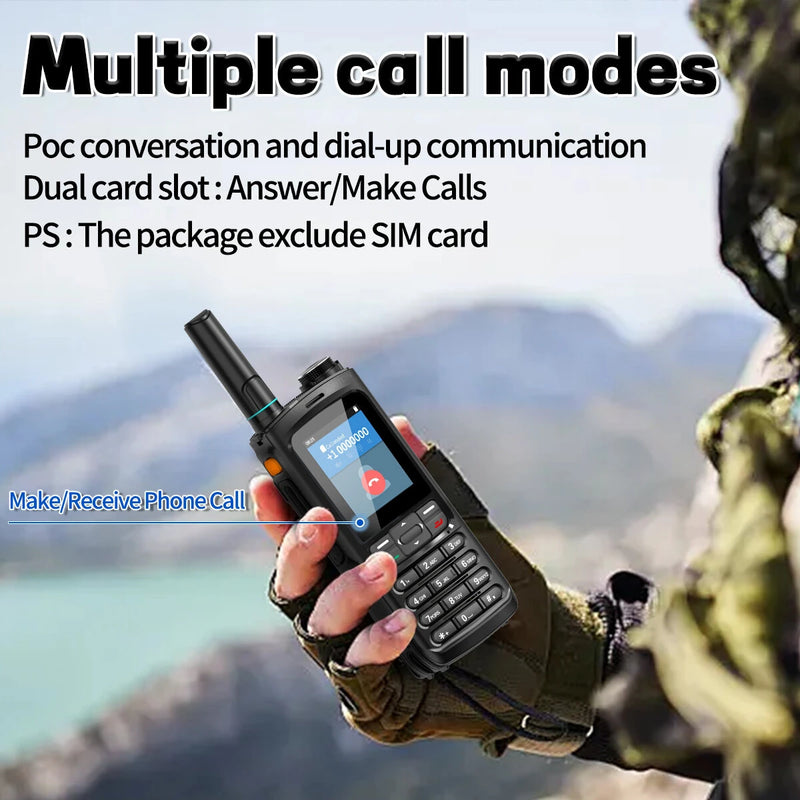 AIRITON AI-8088 Global POC Walkie Talkie Network Radio IP68 Waterproof Zello Android Bluetooth GPS WIFI Two Way Radio